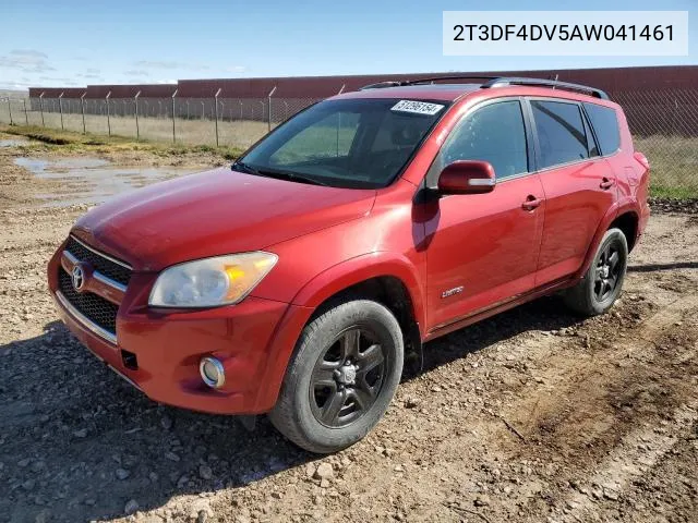 2010 Toyota Rav4 Limited VIN: 2T3DF4DV5AW041461 Lot: 57516394