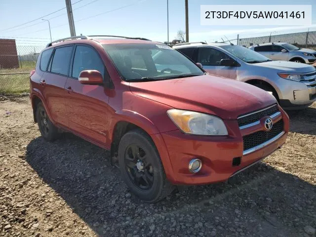 2010 Toyota Rav4 Limited VIN: 2T3DF4DV5AW041461 Lot: 57516394