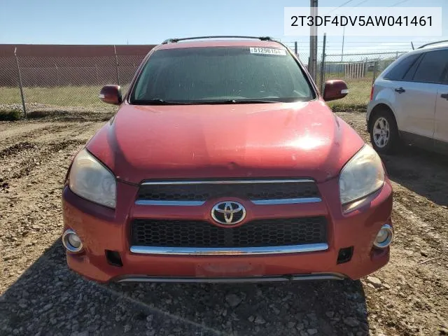 2010 Toyota Rav4 Limited VIN: 2T3DF4DV5AW041461 Lot: 57516394