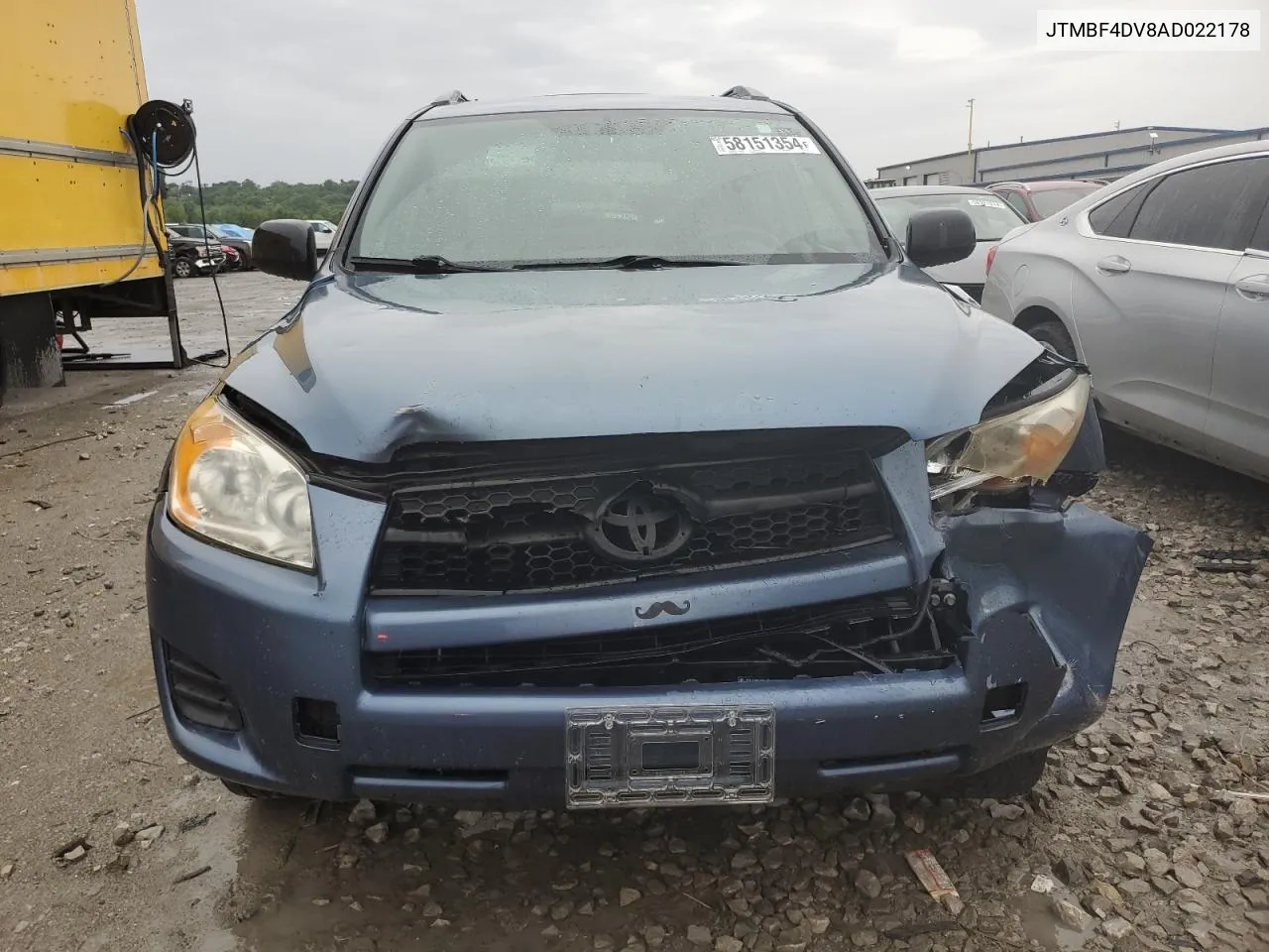 2010 Toyota Rav4 VIN: JTMBF4DV8AD022178 Lot: 58151354