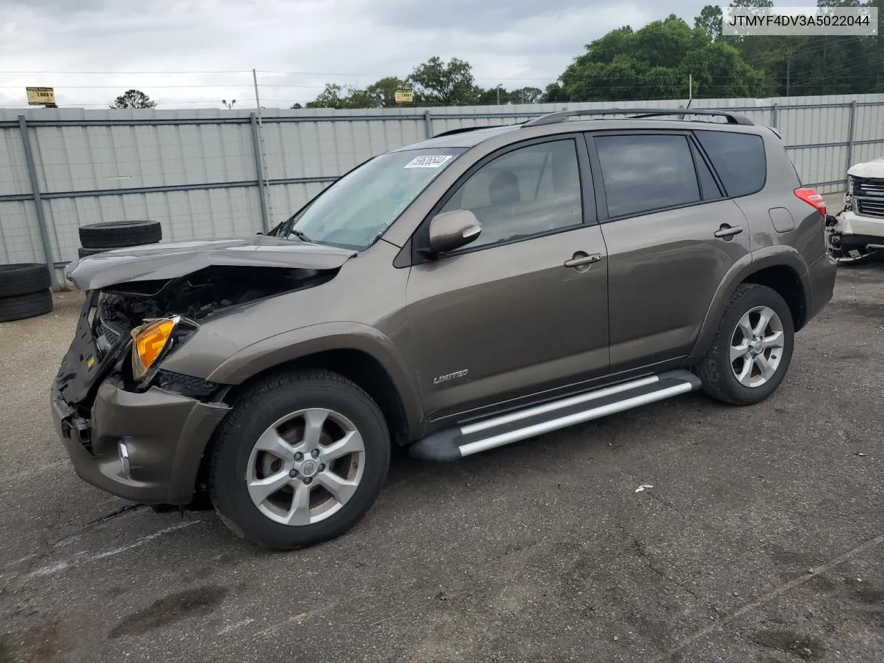 2010 Toyota Rav4 Limited VIN: JTMYF4DV3A5022044 Lot: 59626544