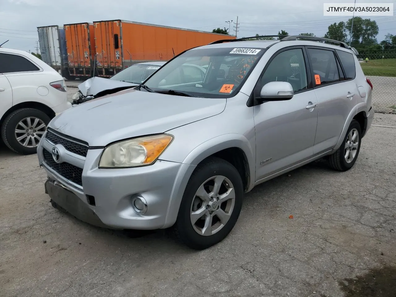 2010 Toyota Rav4 Limited VIN: JTMYF4DV3A5023064 Lot: 59663214