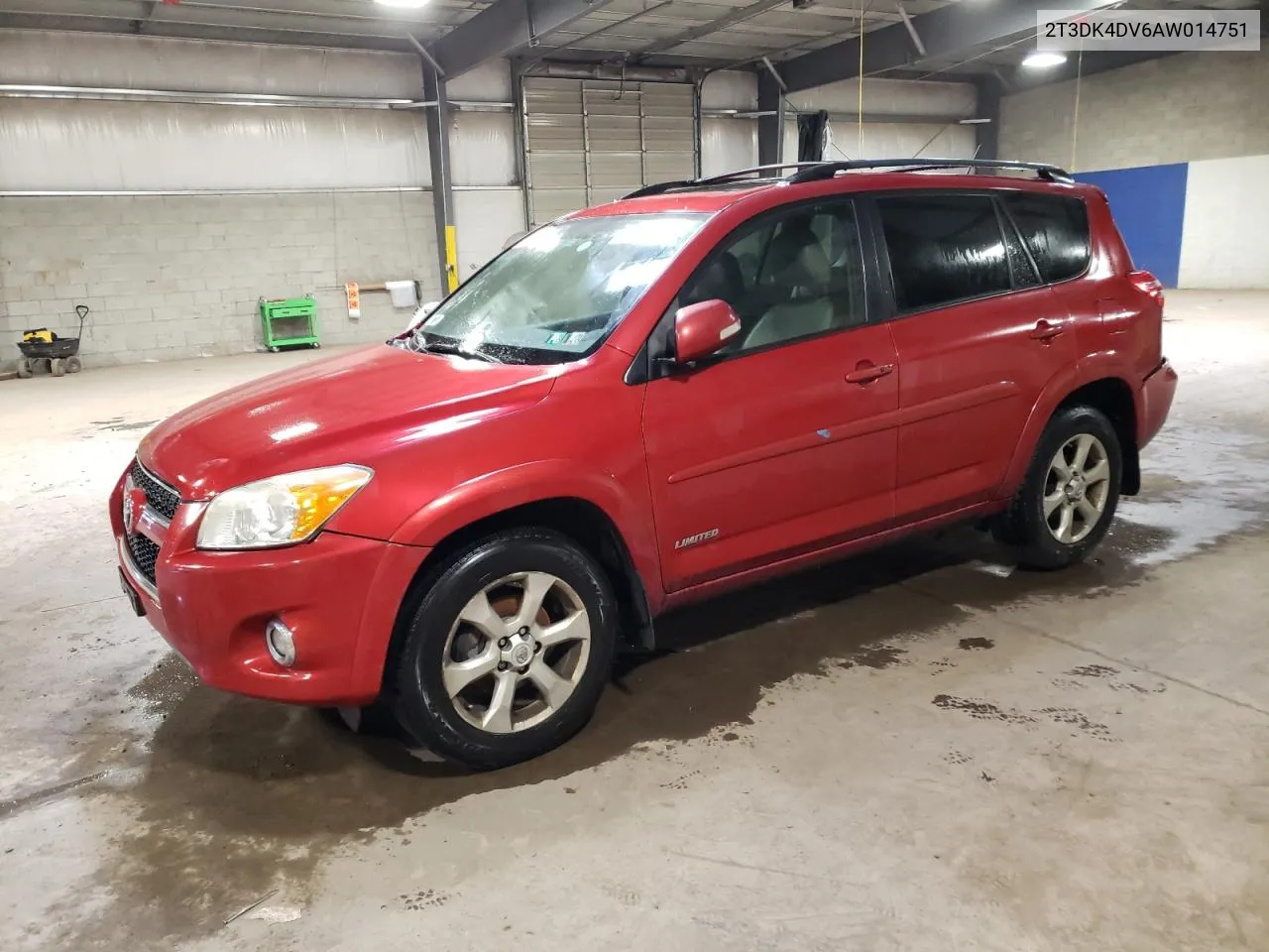 2010 Toyota Rav4 Limited VIN: 2T3DK4DV6AW014751 Lot: 60809924