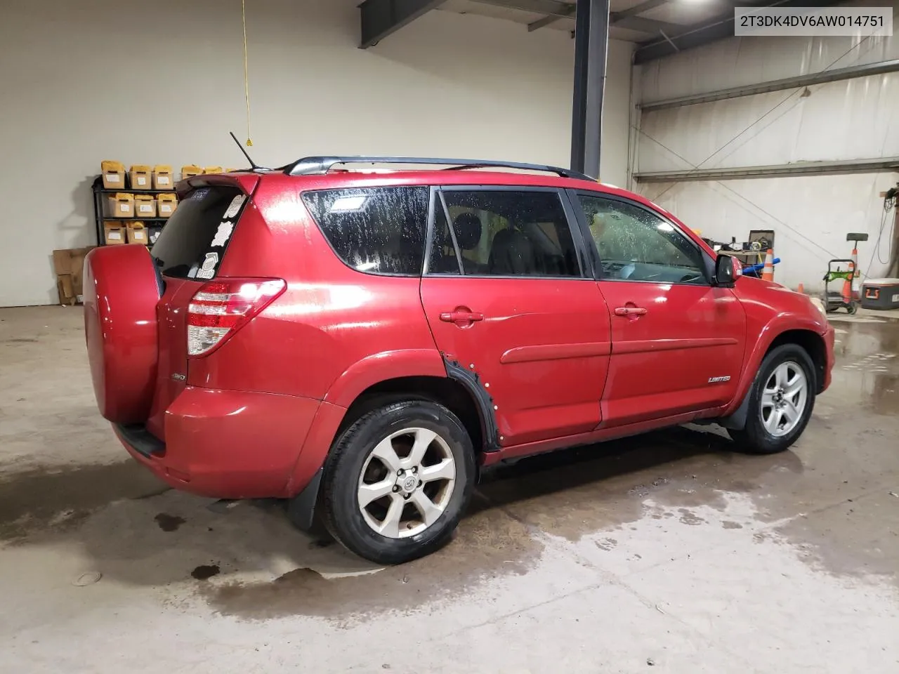 2010 Toyota Rav4 Limited VIN: 2T3DK4DV6AW014751 Lot: 60809924