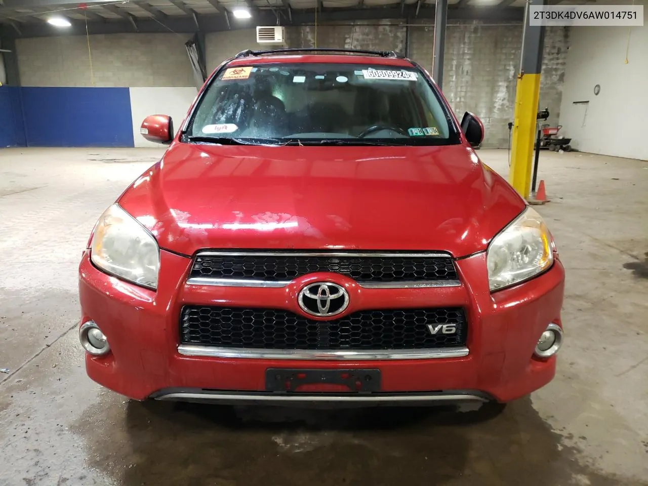 2010 Toyota Rav4 Limited VIN: 2T3DK4DV6AW014751 Lot: 60809924