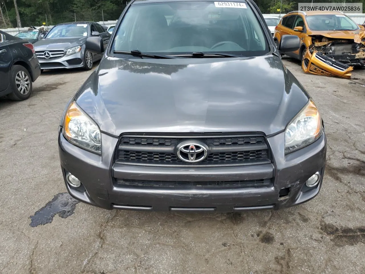 2010 Toyota Rav4 Sport VIN: 2T3WF4DV7AW025836 Lot: 62931174