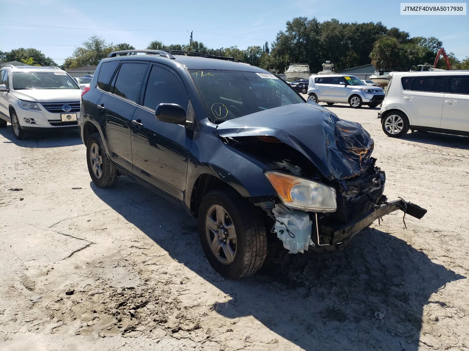 2010 Toyota Rav4 VIN: JTMZF4DV8A5017930 Lot: 63547141