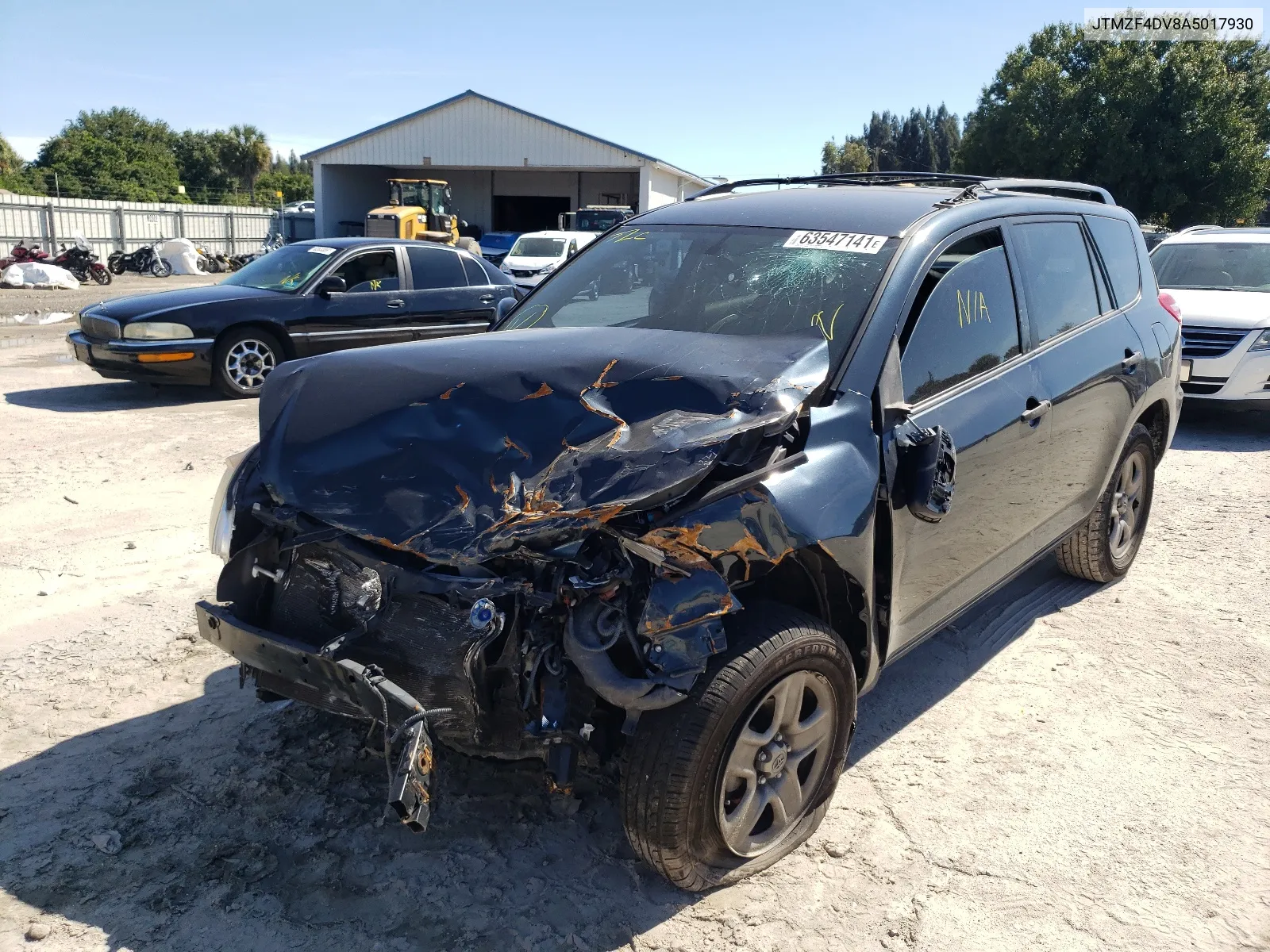 2010 Toyota Rav4 VIN: JTMZF4DV8A5017930 Lot: 63547141