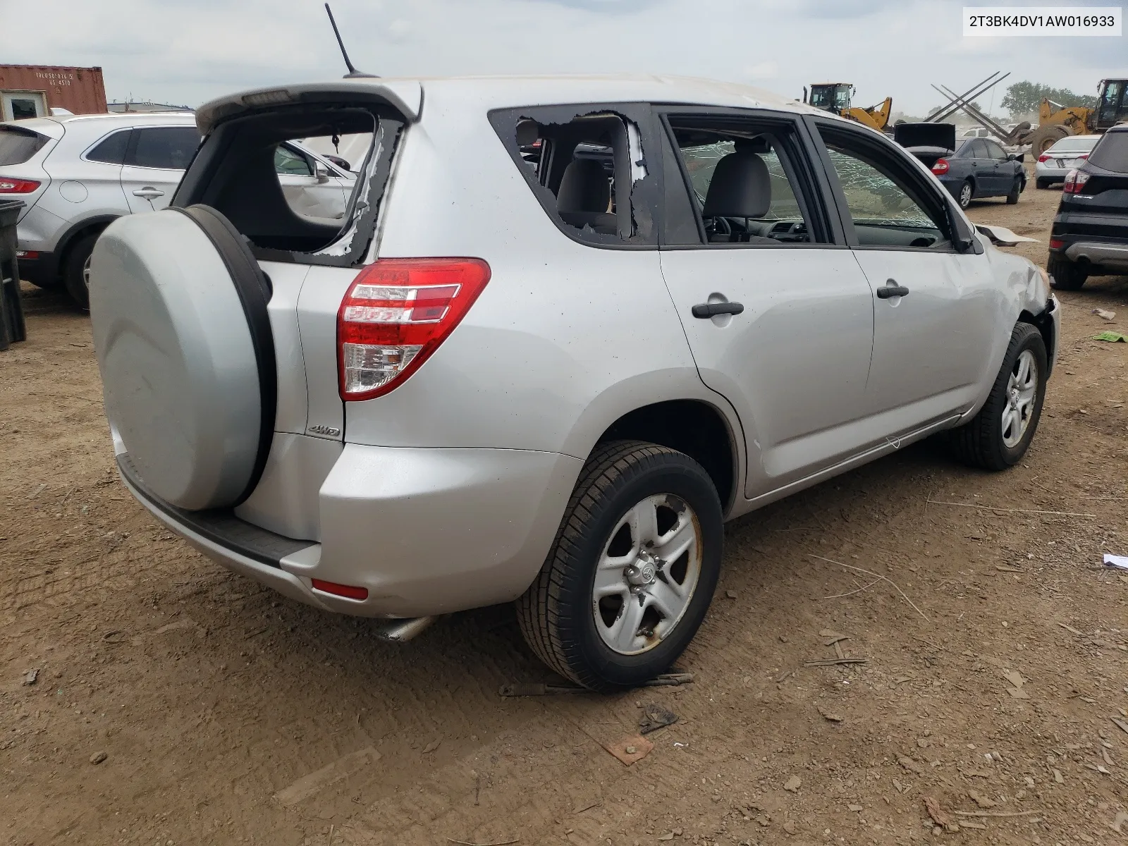 2010 Toyota Rav4 VIN: 2T3BK4DV1AW016933 Lot: 63984204