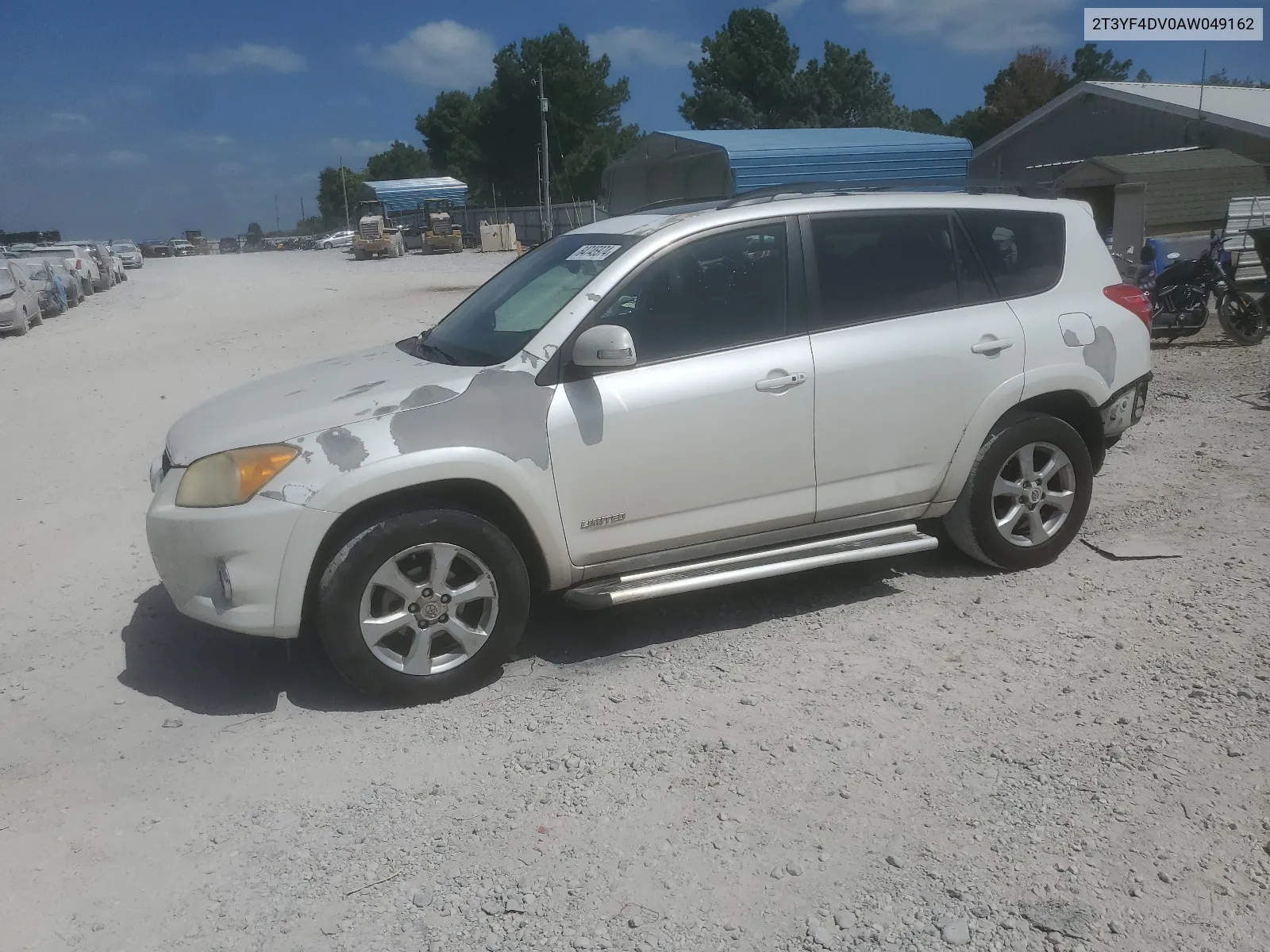 2010 Toyota Rav4 Limited VIN: 2T3YF4DV0AW049162 Lot: 64745974