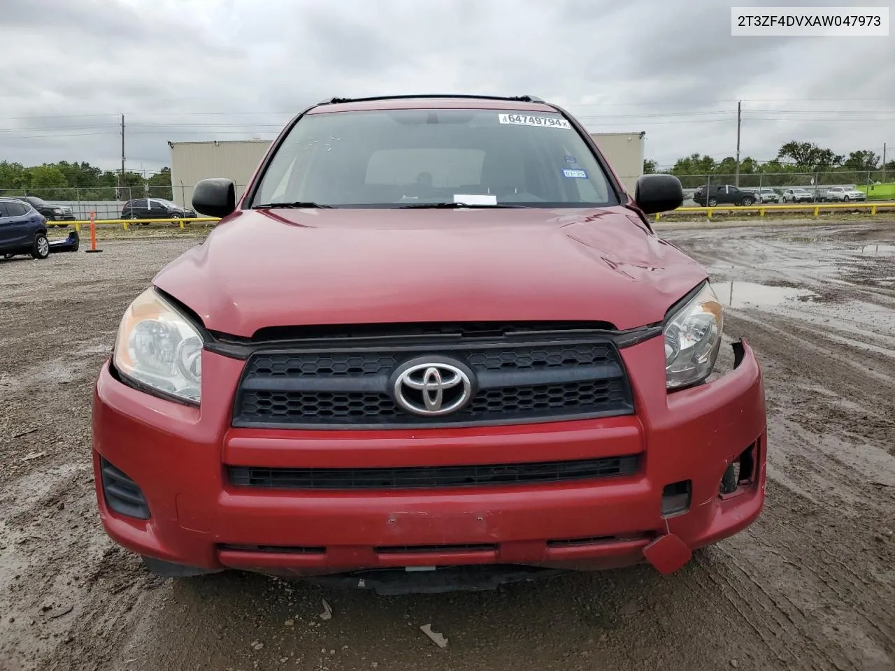 2010 Toyota Rav4 VIN: 2T3ZF4DVXAW047973 Lot: 64749794