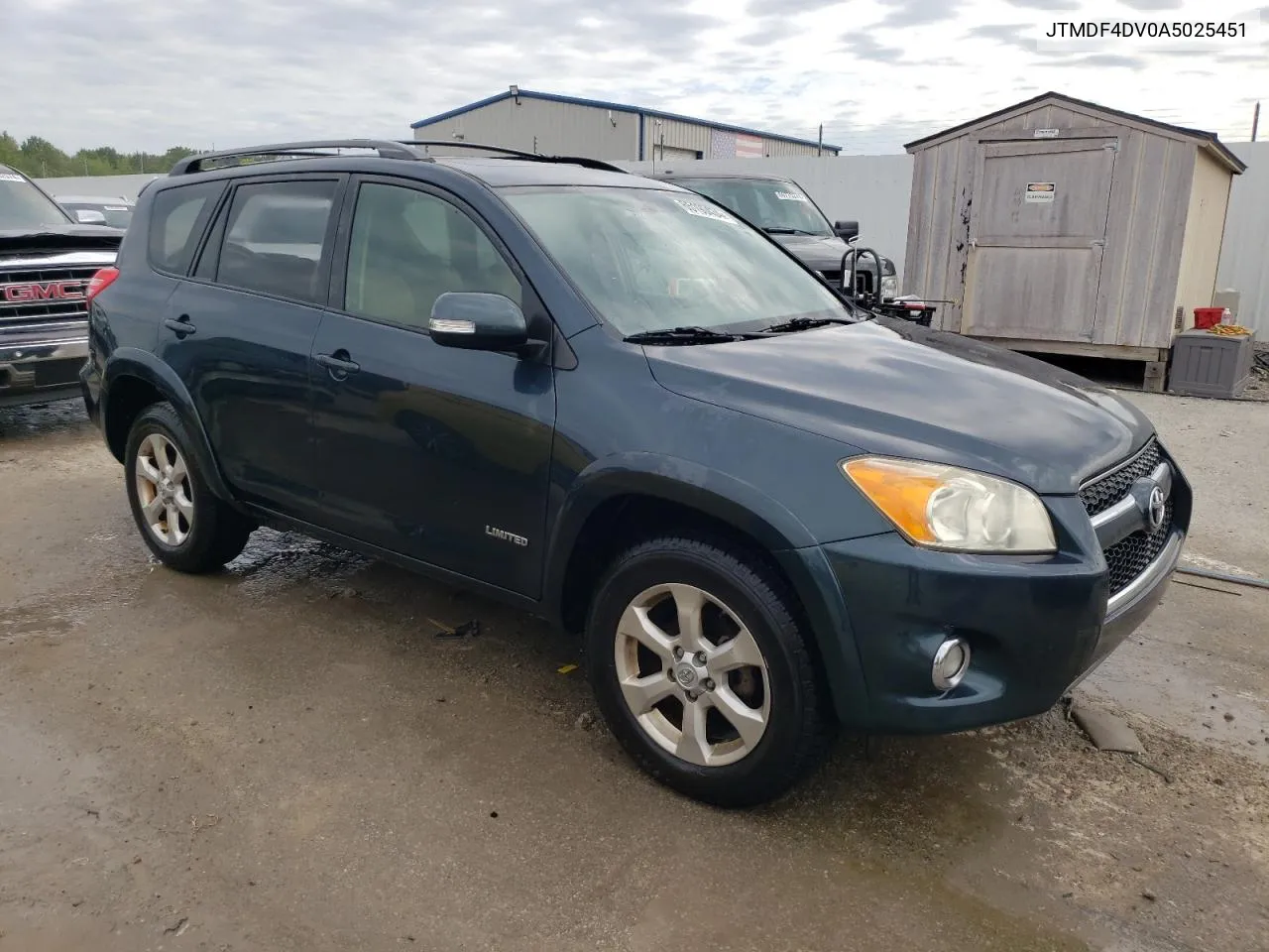 2010 Toyota Rav4 Limited VIN: JTMDF4DV0A5025451 Lot: 65190434