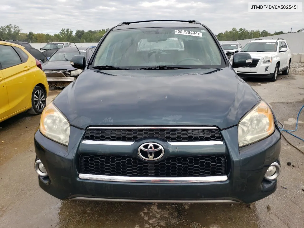 2010 Toyota Rav4 Limited VIN: JTMDF4DV0A5025451 Lot: 65190434