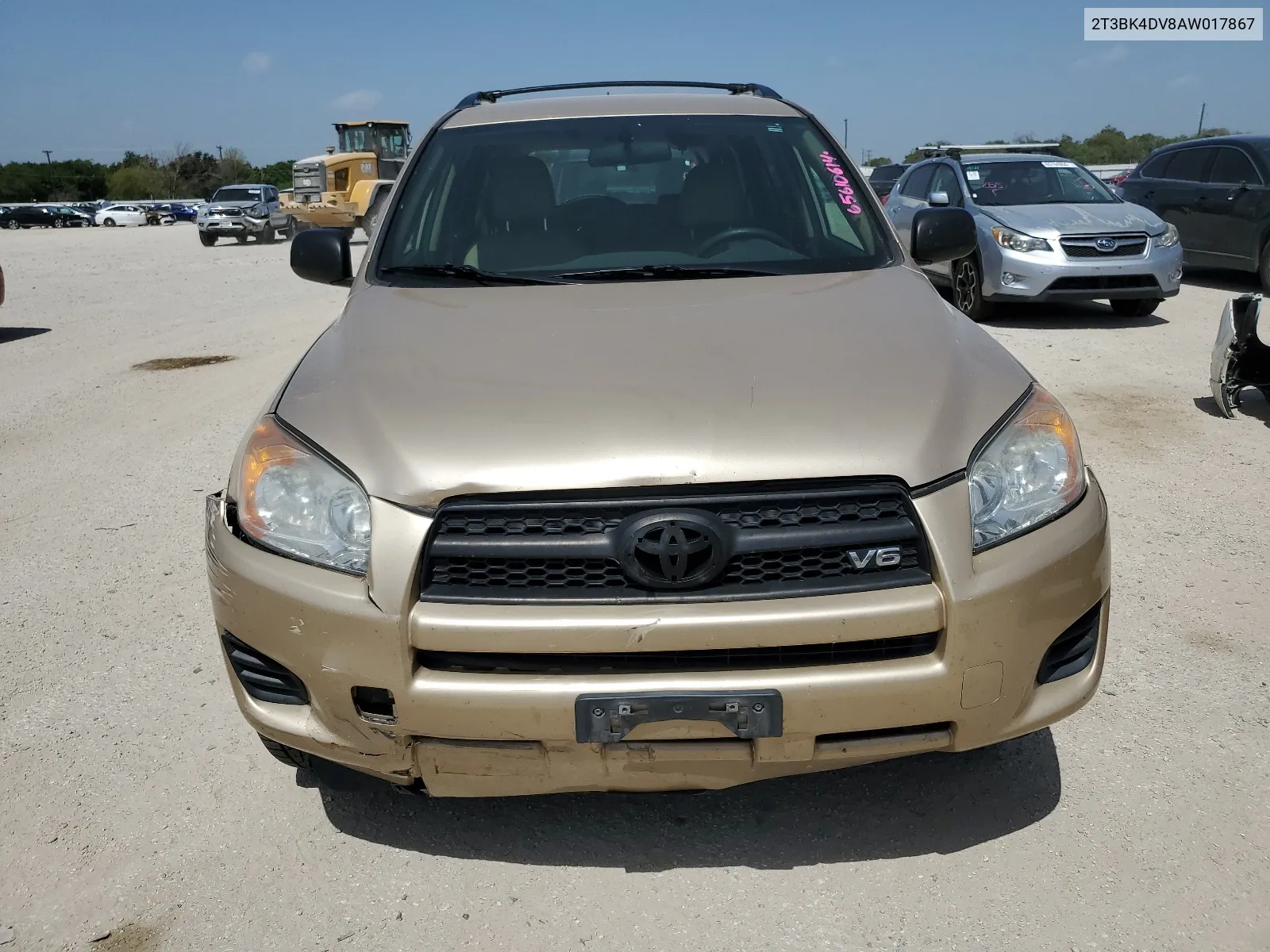 2010 Toyota Rav4 VIN: 2T3BK4DV8AW017867 Lot: 65610614