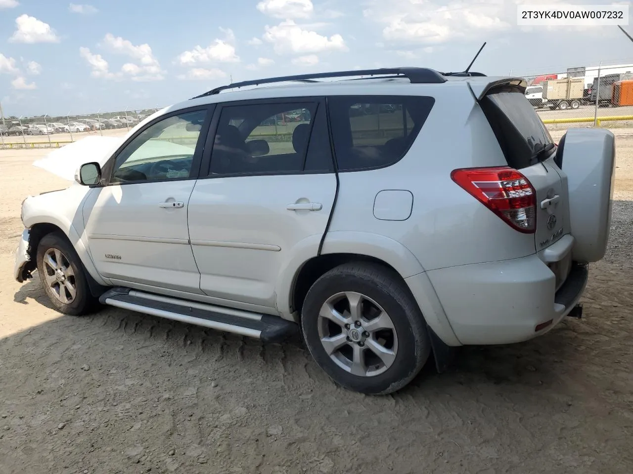 2T3YK4DV0AW007232 2010 Toyota Rav4 Limited