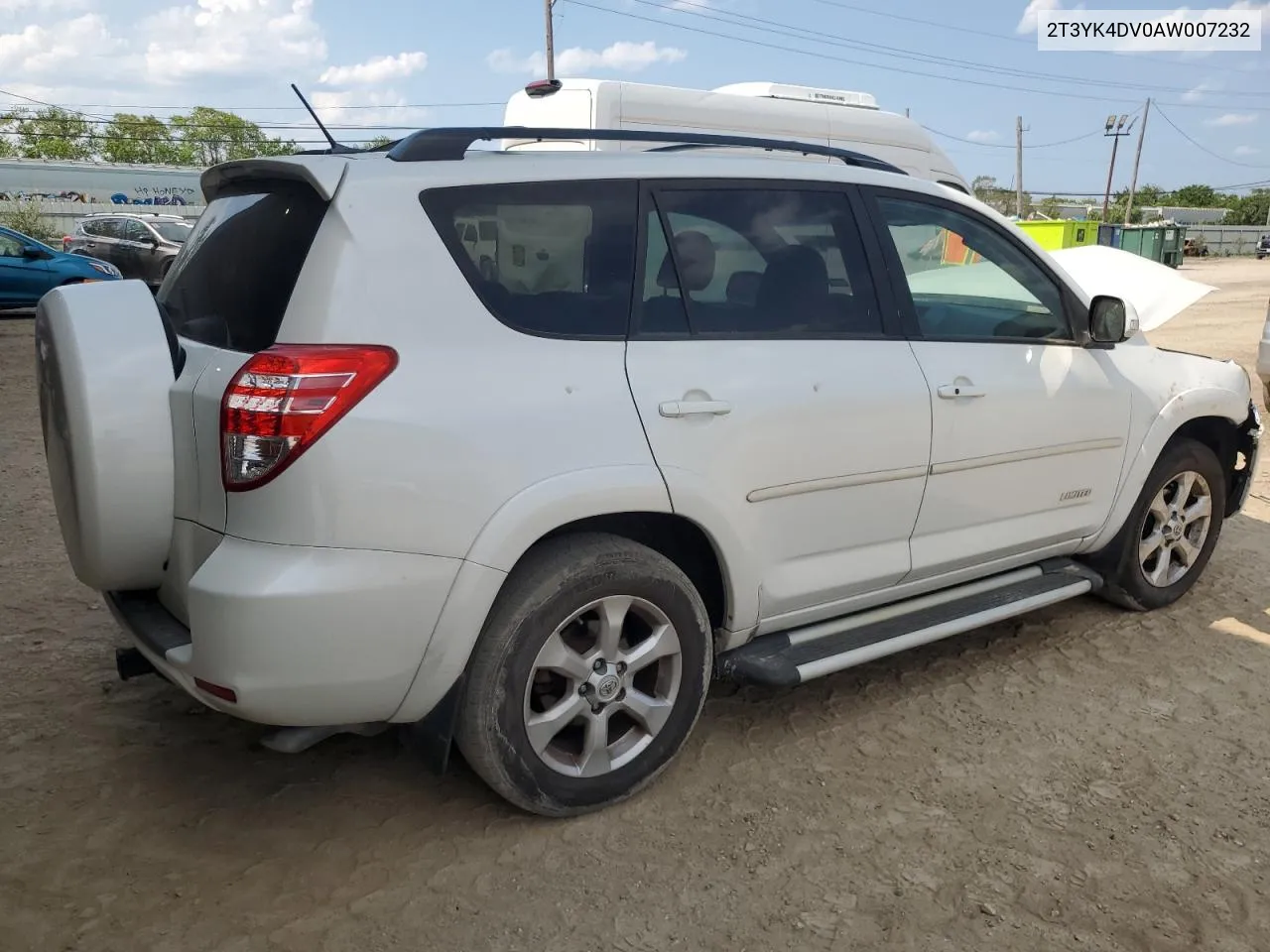 2T3YK4DV0AW007232 2010 Toyota Rav4 Limited