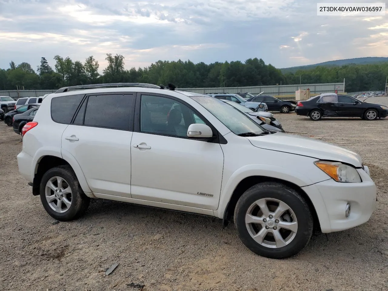 2010 Toyota Rav4 Limited VIN: 2T3DK4DV0AW036597 Lot: 66603554