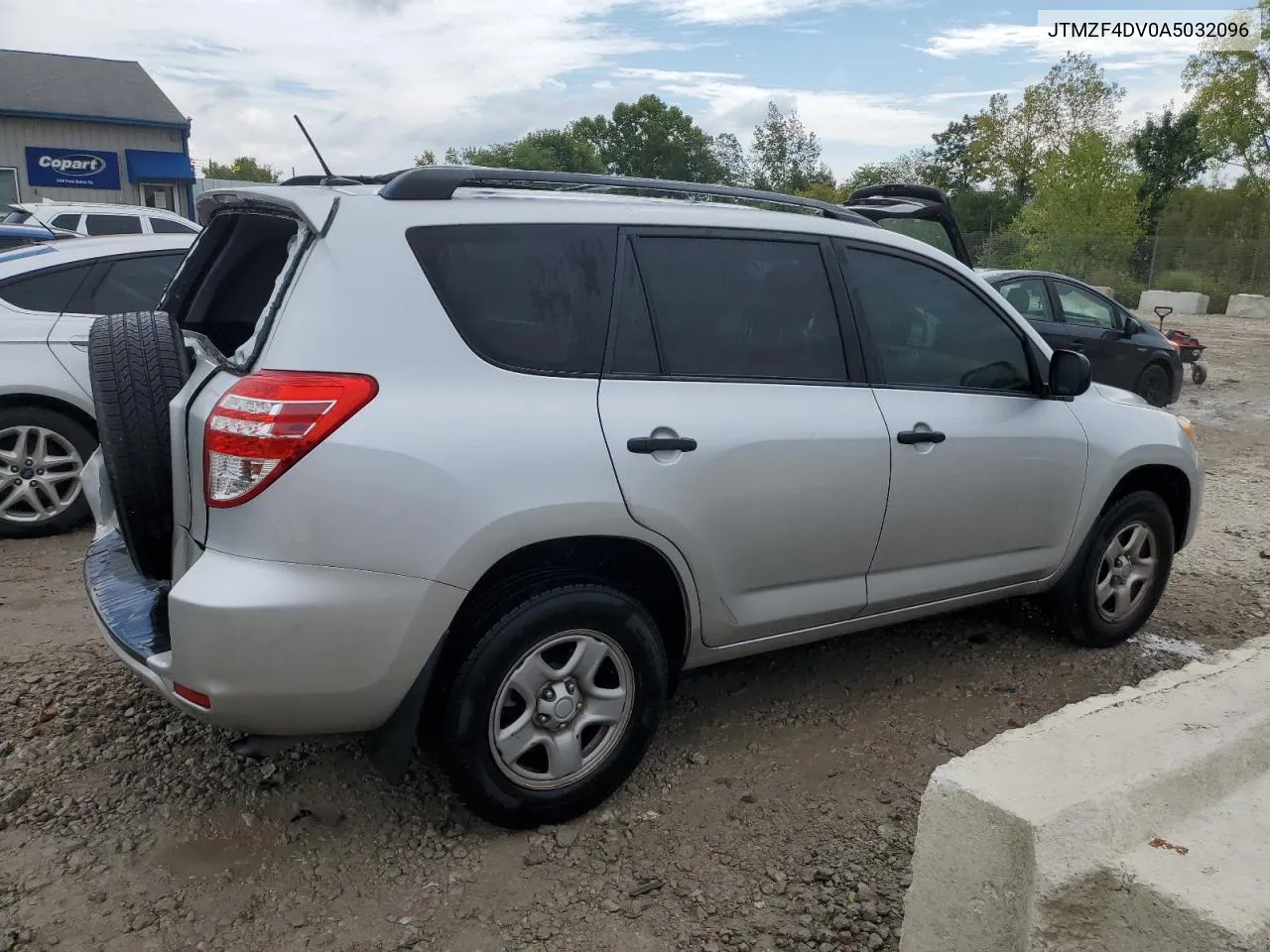 2010 Toyota Rav4 VIN: JTMZF4DV0A5032096 Lot: 66885204