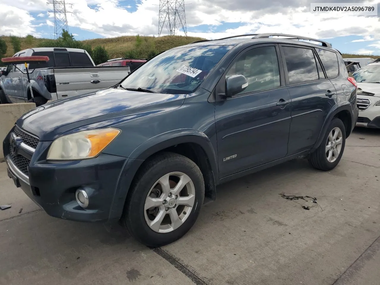 2010 Toyota Rav4 Limited VIN: JTMDK4DV2A5096789 Lot: 67295794