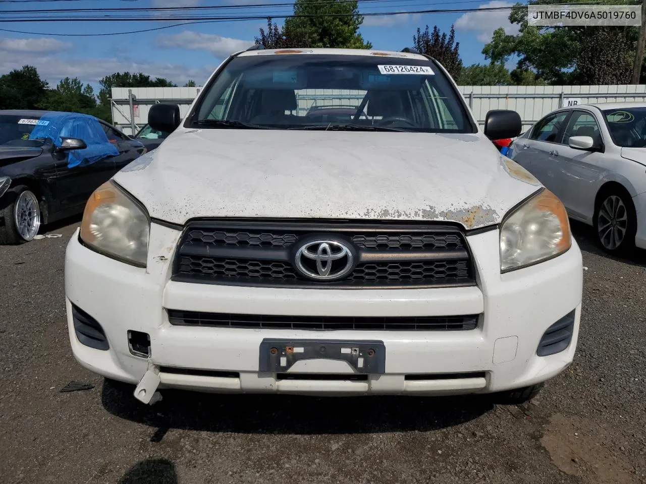 2010 Toyota Rav4 VIN: JTMBF4DV6A5019760 Lot: 68126424