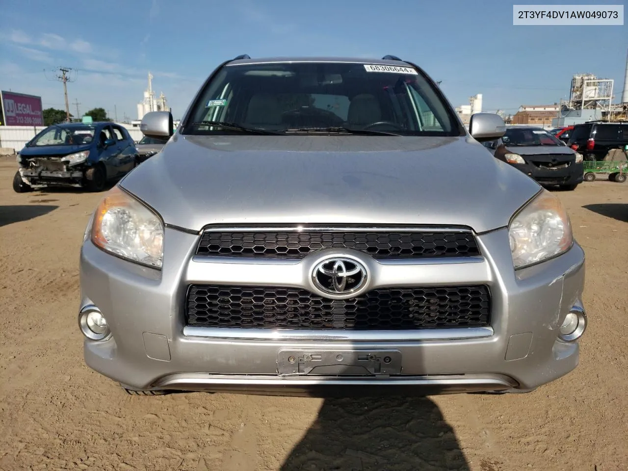 2010 Toyota Rav4 Limited VIN: 2T3YF4DV1AW049073 Lot: 68306644