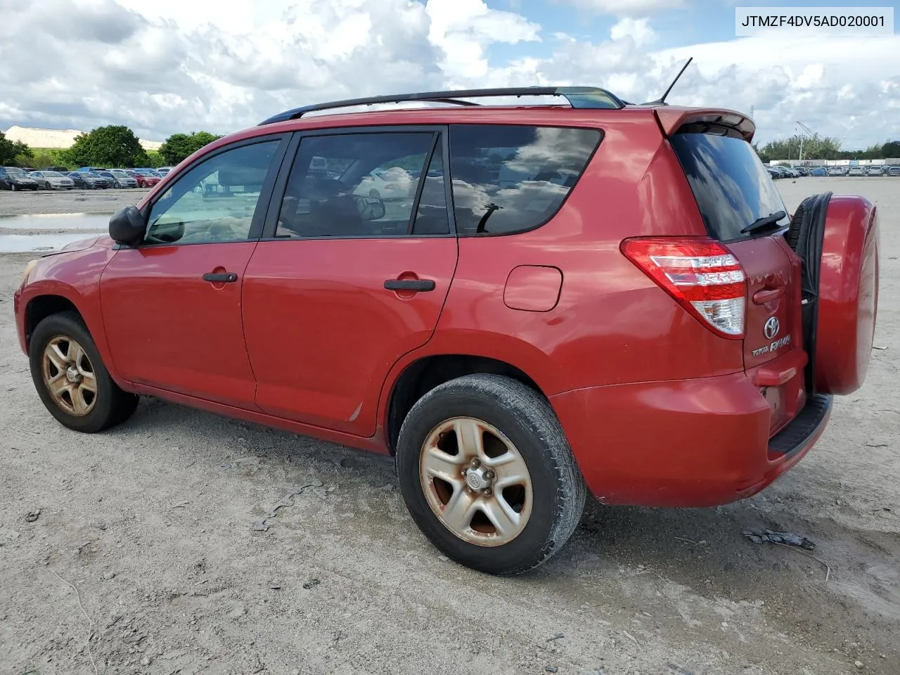 2010 Toyota Rav4 VIN: JTMZF4DV5AD020001 Lot: 68336114