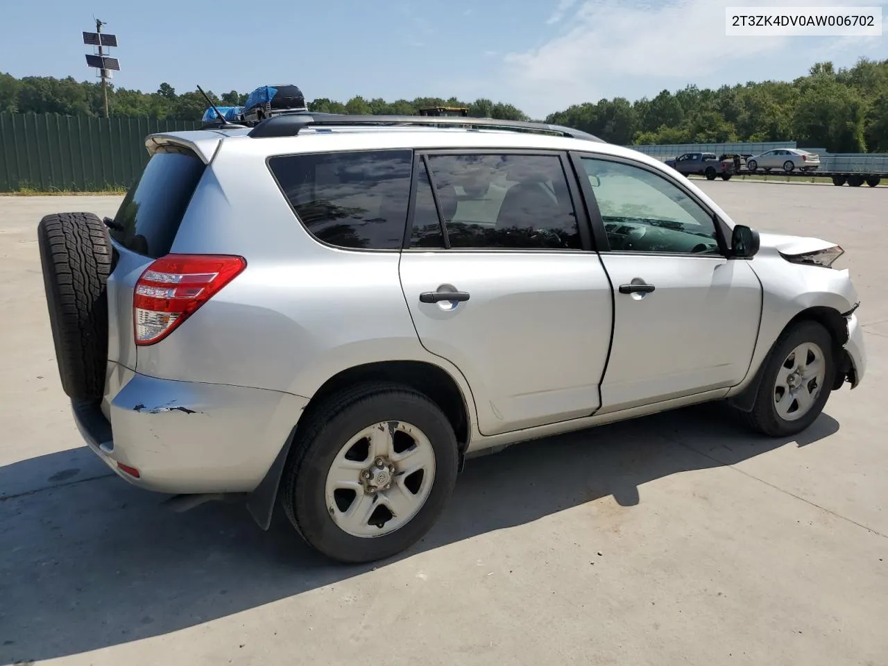 2010 Toyota Rav4 VIN: 2T3ZK4DV0AW006702 Lot: 68341594