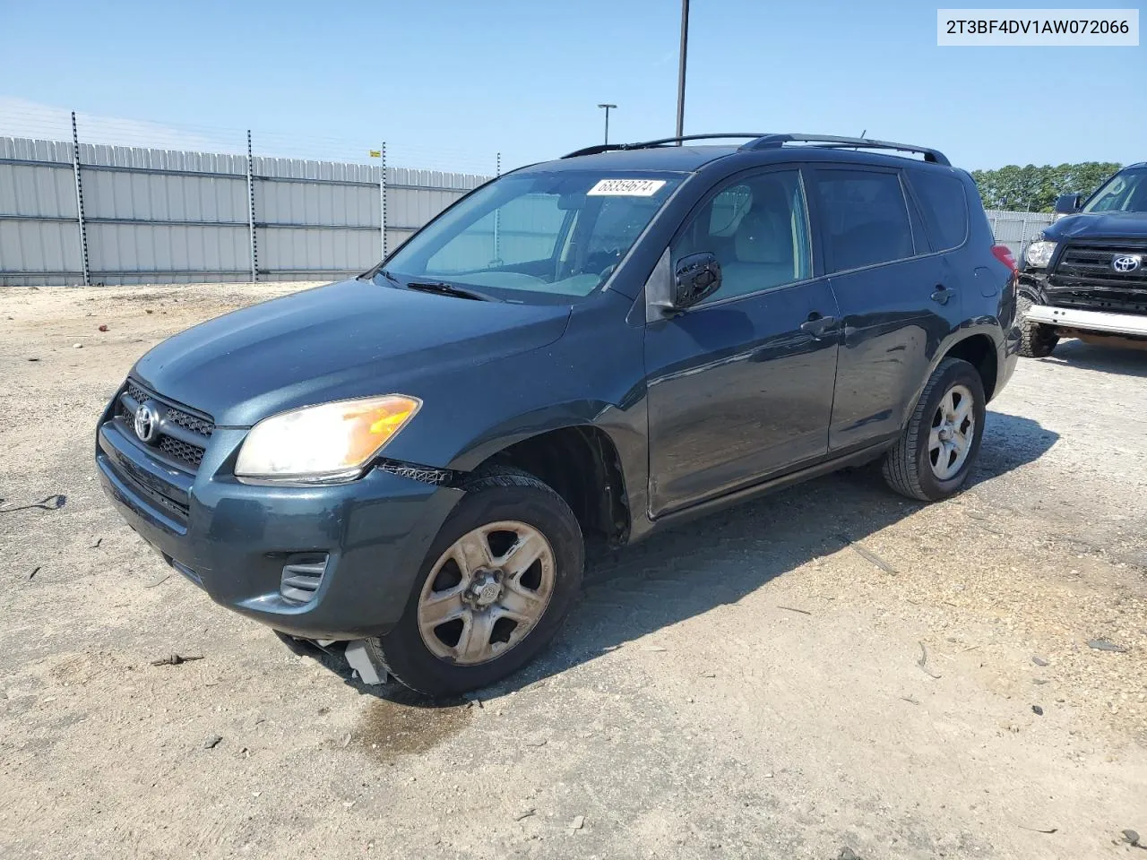 2010 Toyota Rav4 VIN: 2T3BF4DV1AW072066 Lot: 68359674