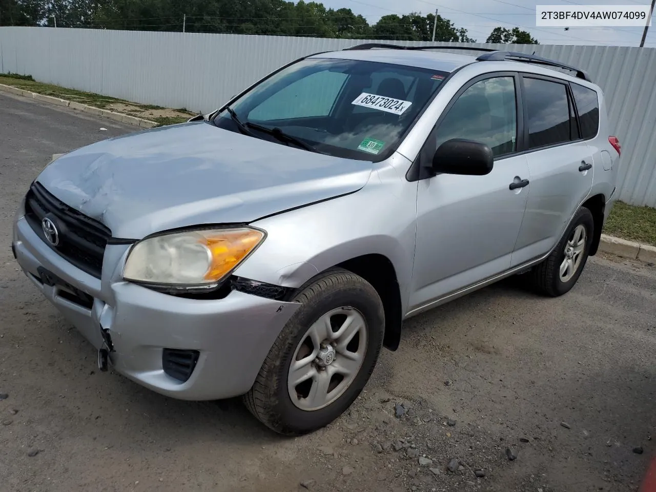 2010 Toyota Rav4 VIN: 2T3BF4DV4AW074099 Lot: 68473024