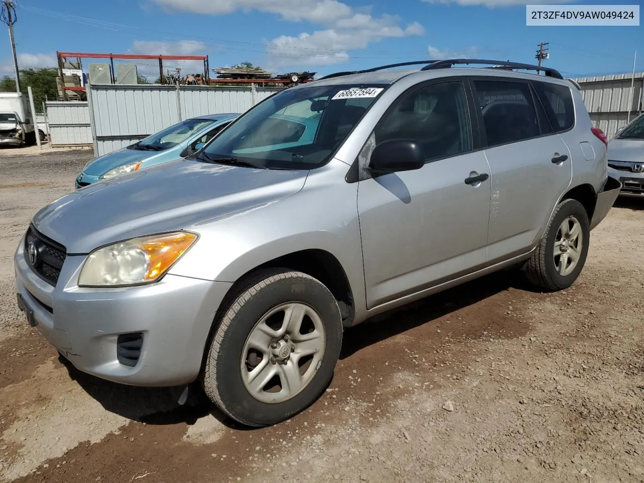 2010 Toyota Rav4 VIN: 2T3ZF4DV9AW049424 Lot: 68657594