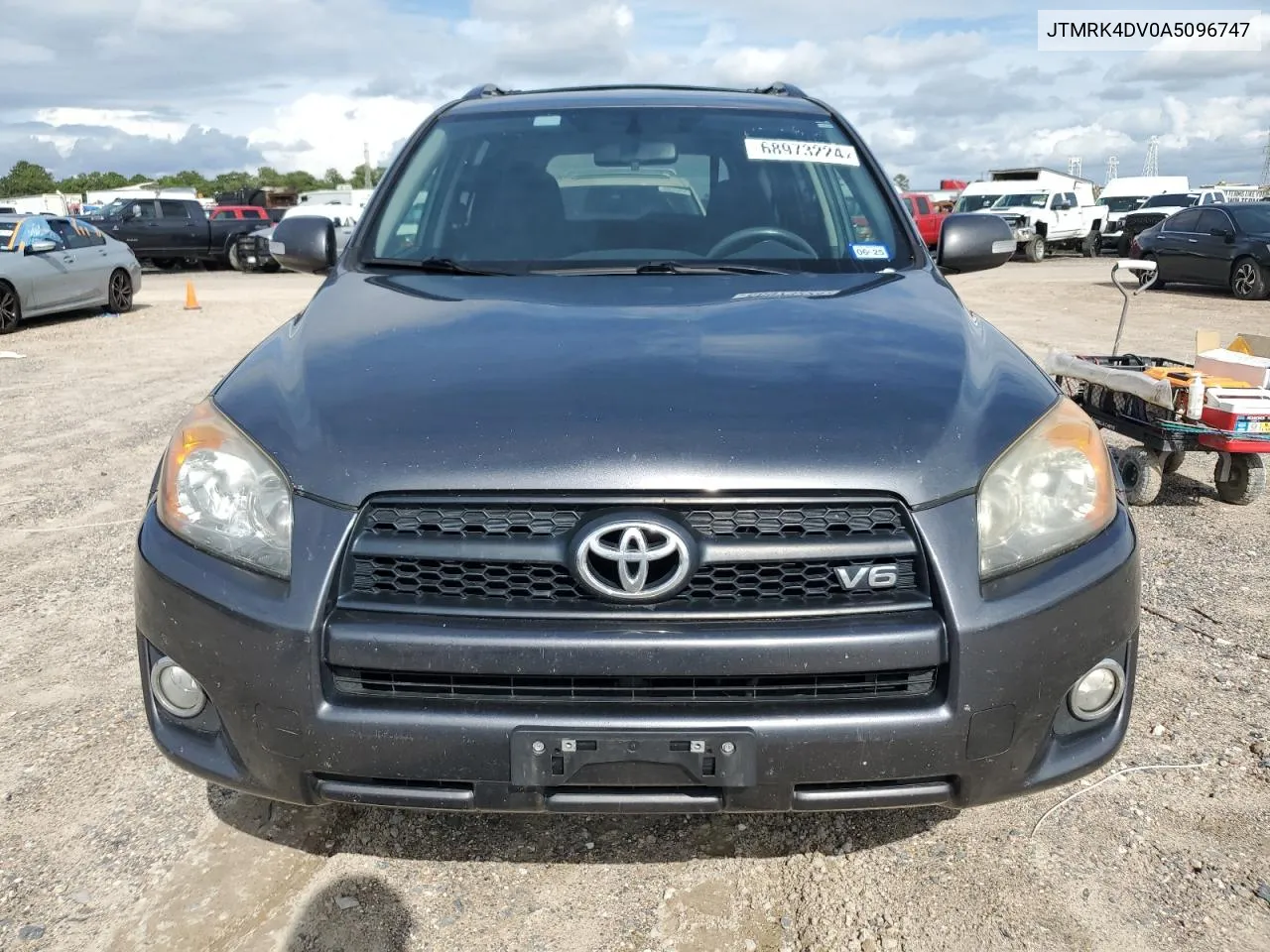 2010 Toyota Rav4 Sport VIN: JTMRK4DV0A5096747 Lot: 68973224