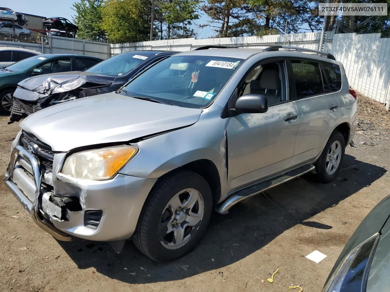 2010 Toyota Rav4 VIN: 2T3ZF4DV5AW026111 Lot: 69410184