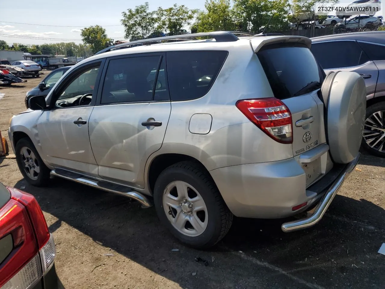 2010 Toyota Rav4 VIN: 2T3ZF4DV5AW026111 Lot: 69410184