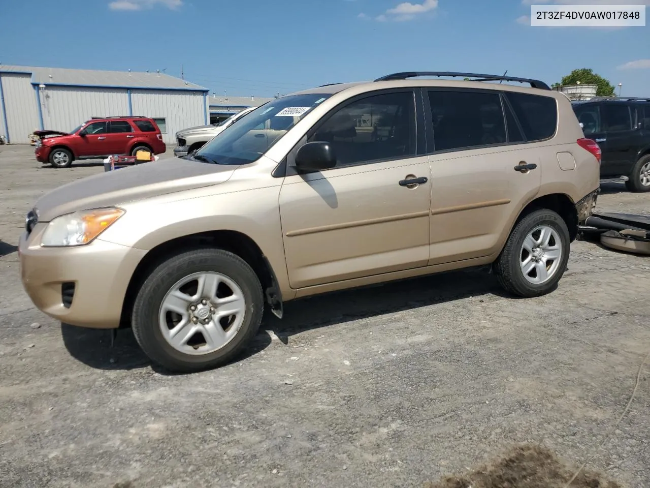 2010 Toyota Rav4 VIN: 2T3ZF4DV0AW017848 Lot: 69990644