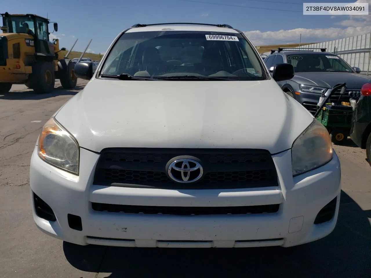 2010 Toyota Rav4 VIN: 2T3BF4DV8AW034091 Lot: 69996704