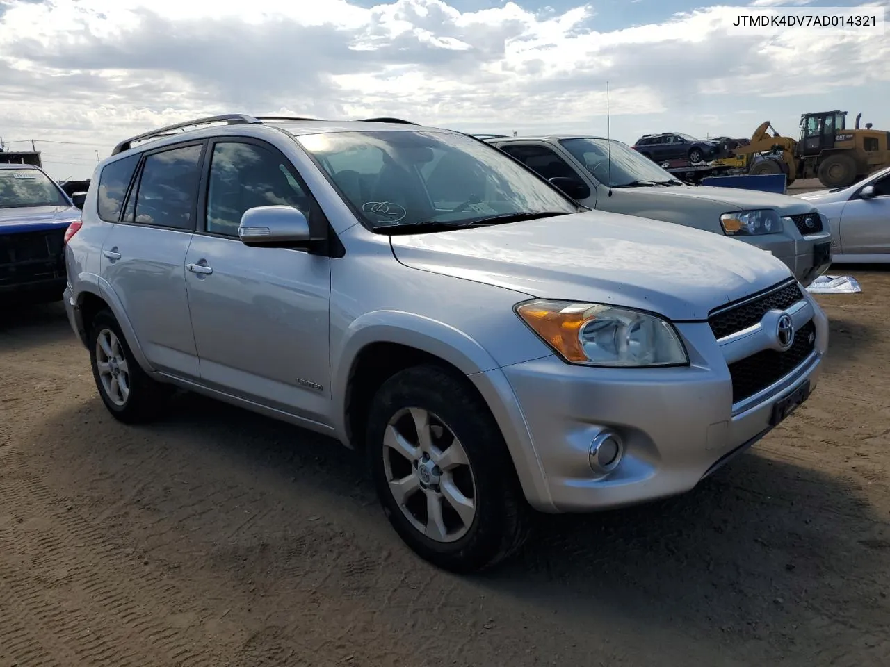 2010 Toyota Rav4 Limited VIN: JTMDK4DV7AD014321 Lot: 70125174