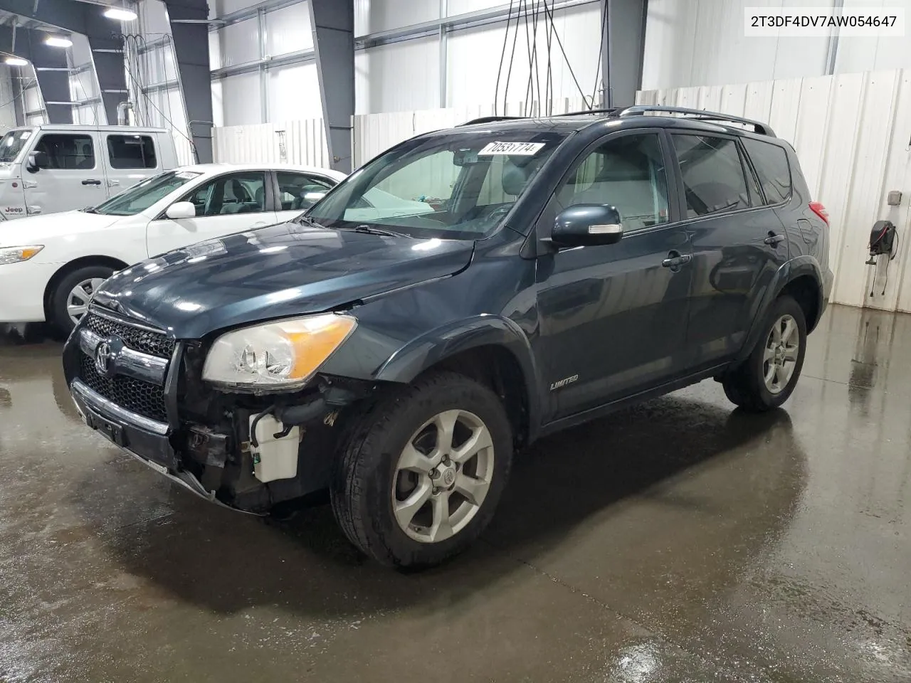 2010 Toyota Rav4 Limited VIN: 2T3DF4DV7AW054647 Lot: 70531774