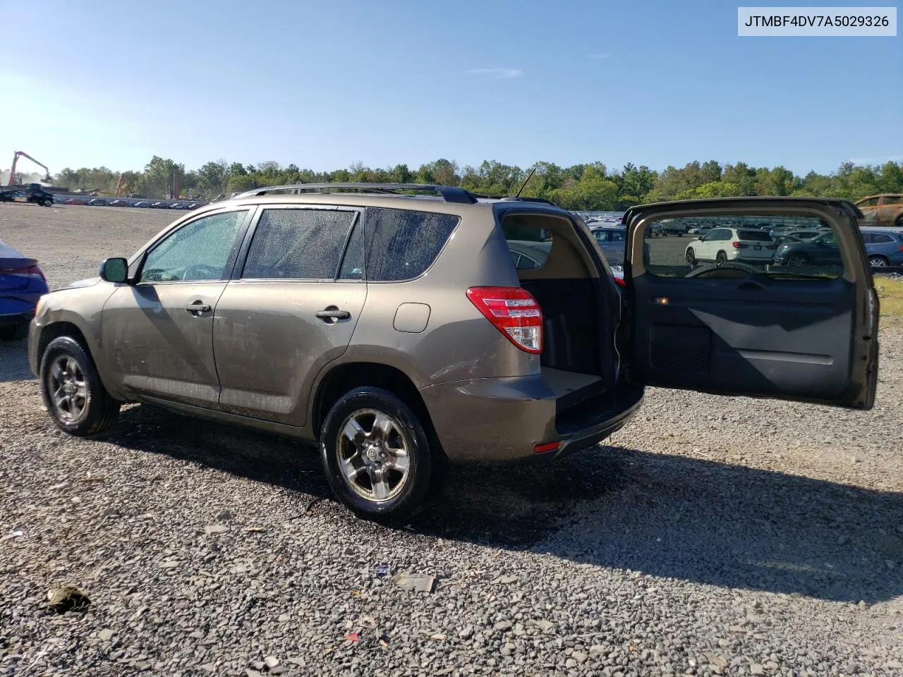 2010 Toyota Rav4 VIN: JTMBF4DV7A5029326 Lot: 70703174