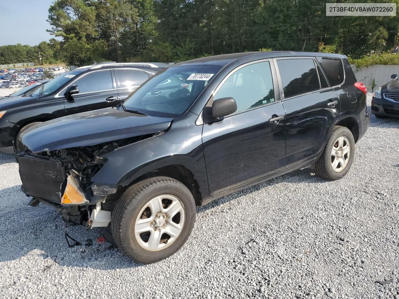 2010 Toyota Rav4 VIN: 2T3BF4DV8AW072260 Lot: 70770244