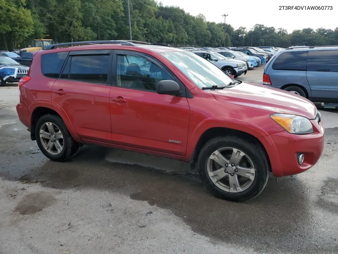 2010 Toyota Rav4 Sport VIN: 2T3RF4DV1AW060773 Lot: 70834384