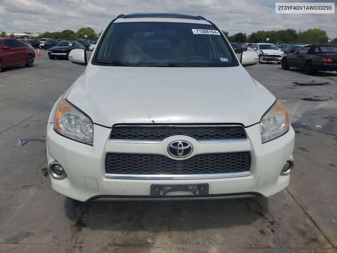 2010 Toyota Rav4 Limited VIN: 2T3YF4DV1AW033293 Lot: 71308164