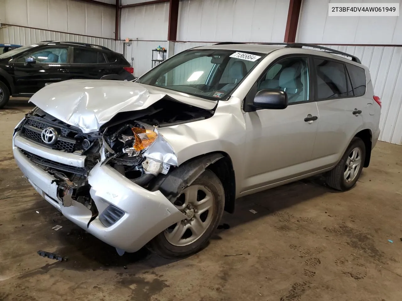 2010 Toyota Rav4 VIN: 2T3BF4DV4AW061949 Lot: 71365864