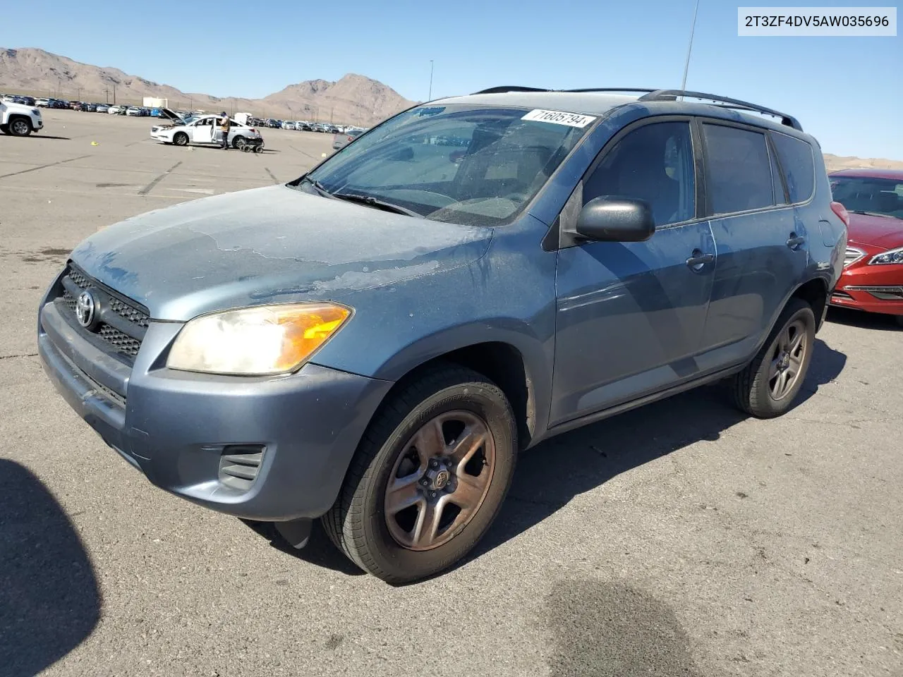 2010 Toyota Rav4 VIN: 2T3ZF4DV5AW035696 Lot: 71605794