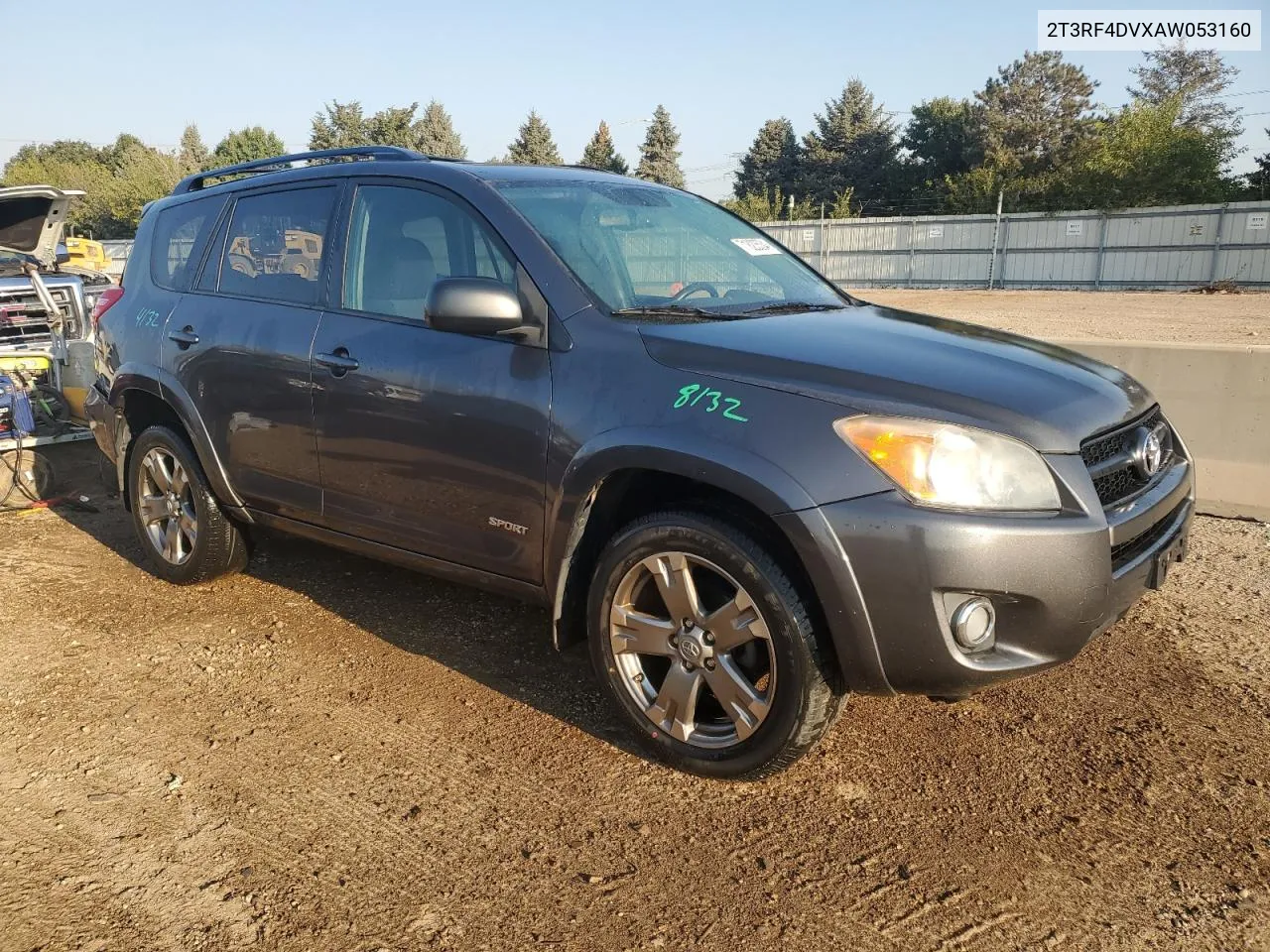 2010 Toyota Rav4 Sport VIN: 2T3RF4DVXAW053160 Lot: 71823534