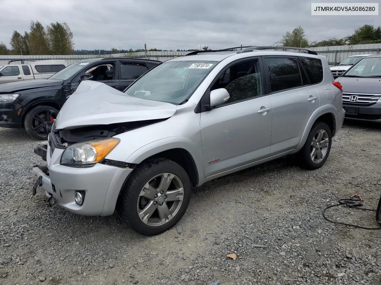 2010 Toyota Rav4 Sport VIN: JTMRK4DV5A5086280 Lot: 71981874