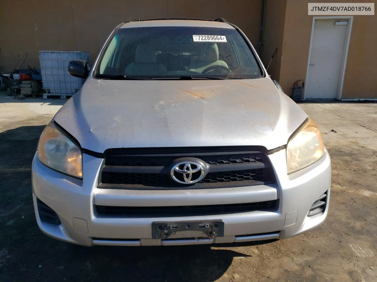 2010 Toyota Rav4 VIN: JTMZF4DV7AD018766 Lot: 72289664