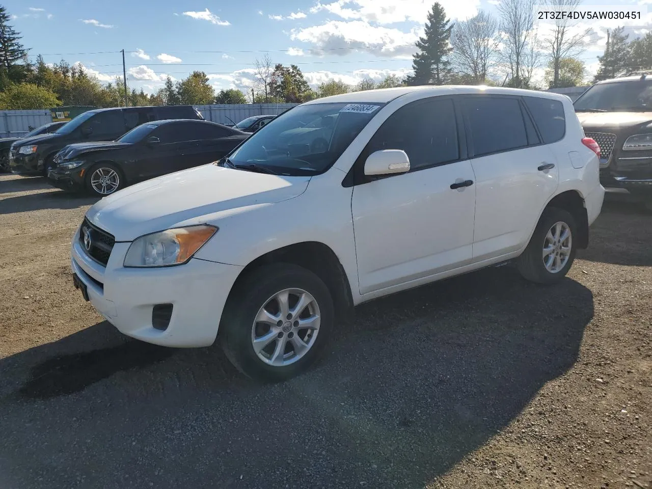 2010 Toyota Rav4 VIN: 2T3ZF4DV5AW030451 Lot: 72460834