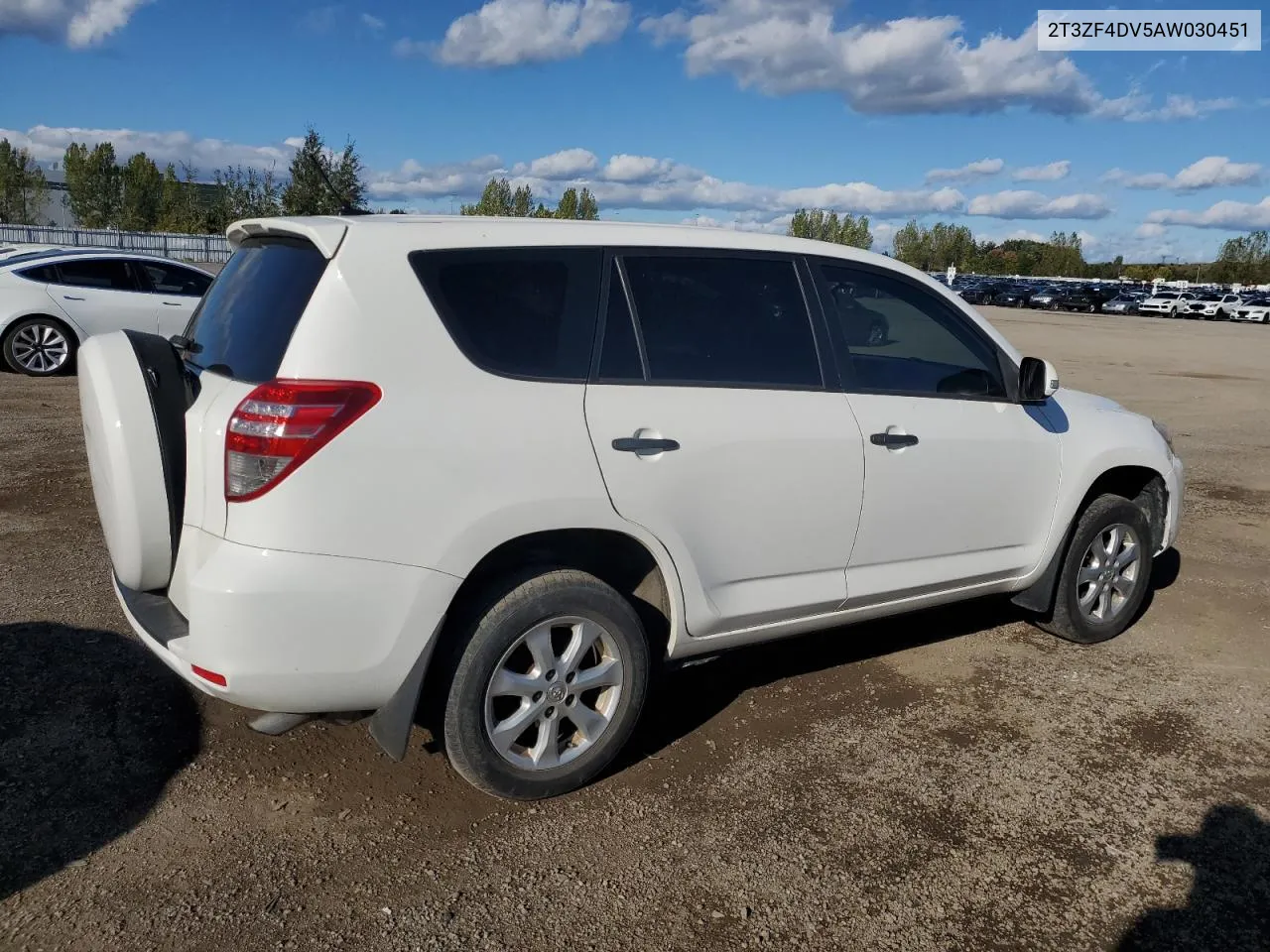 2010 Toyota Rav4 VIN: 2T3ZF4DV5AW030451 Lot: 72460834