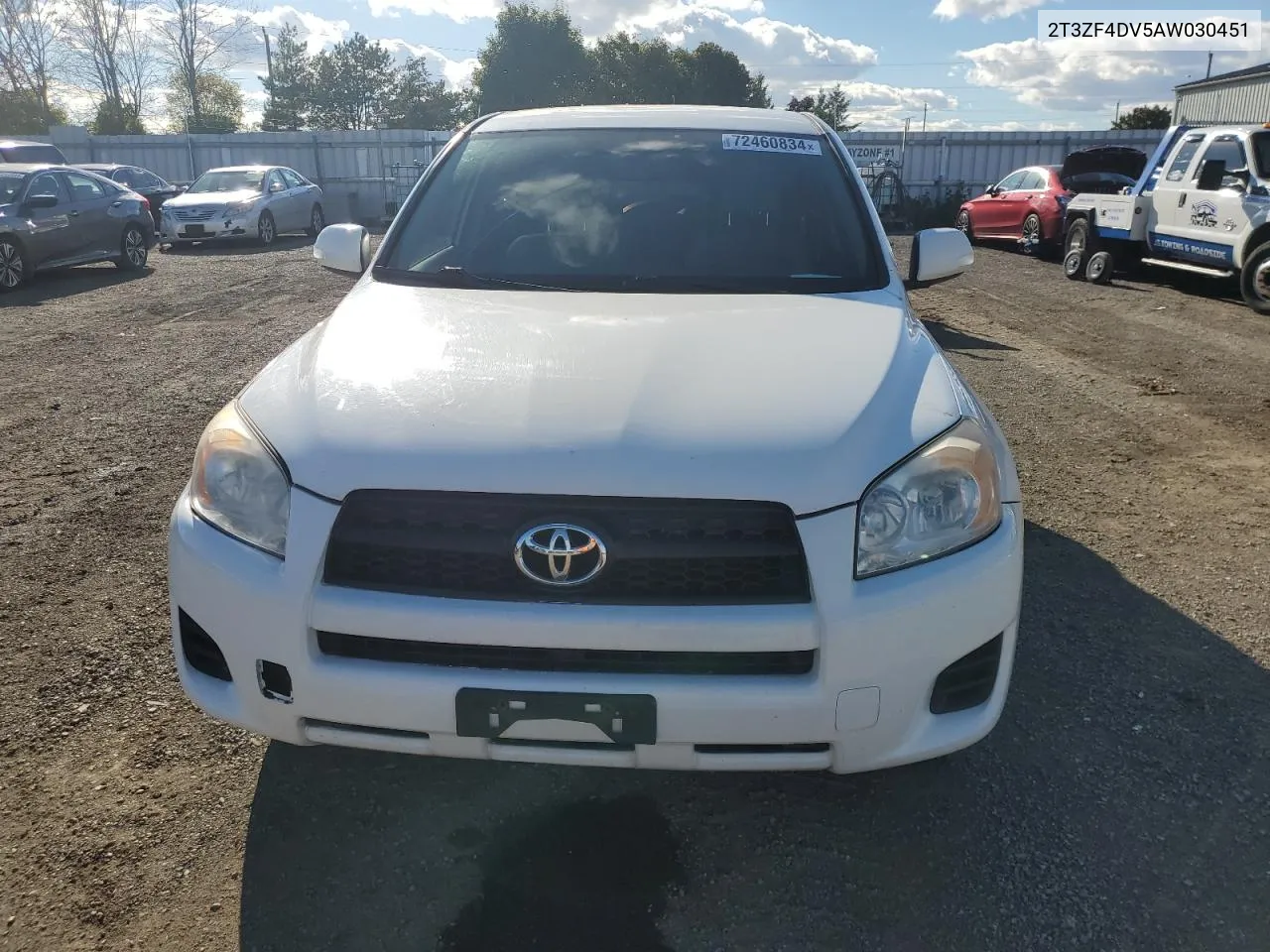 2T3ZF4DV5AW030451 2010 Toyota Rav4