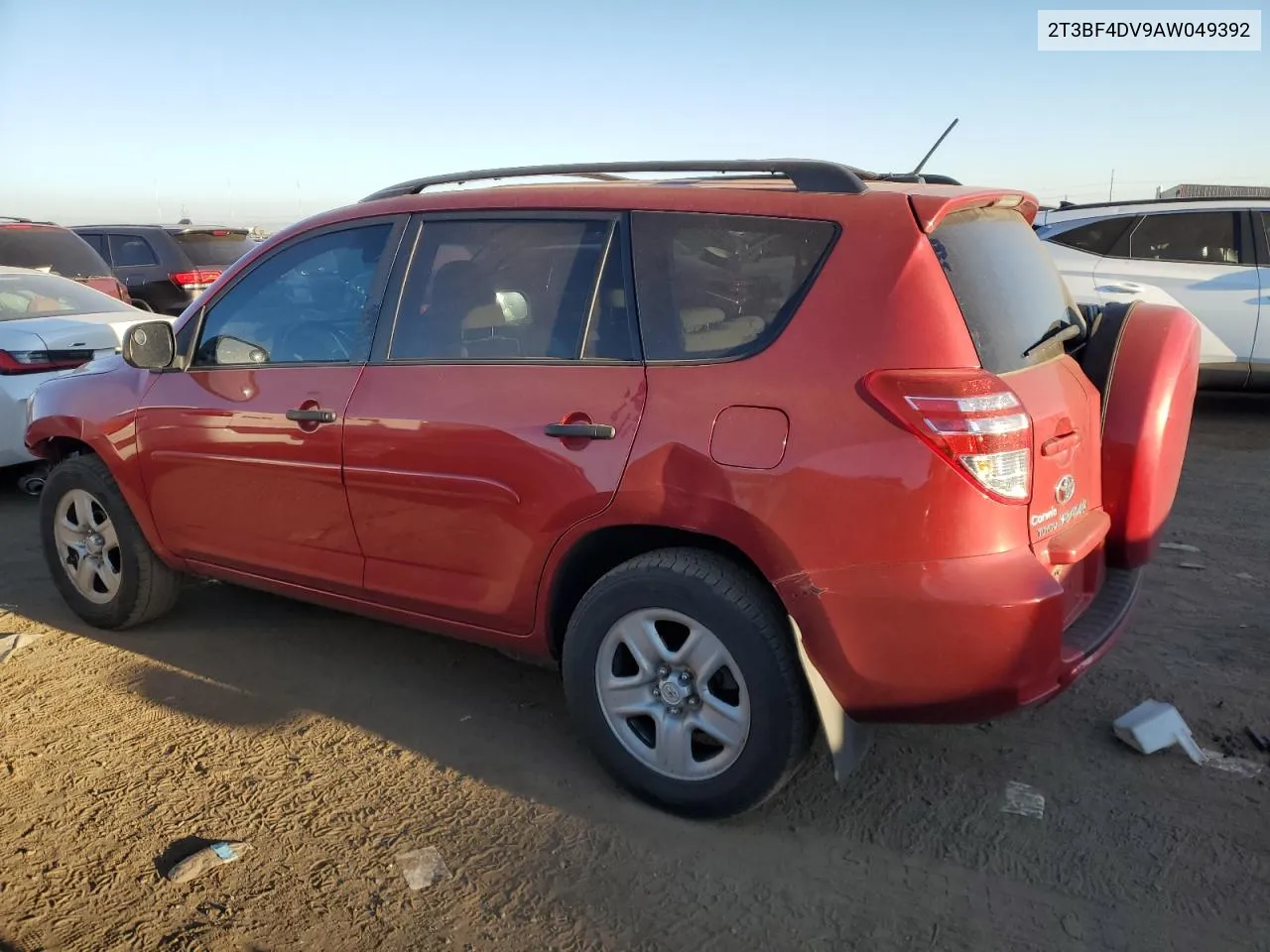 2010 Toyota Rav4 VIN: 2T3BF4DV9AW049392 Lot: 72602314